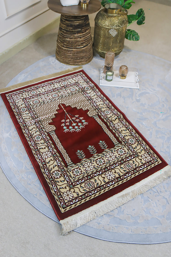 Ishraq Janamaz D. Red and Beige