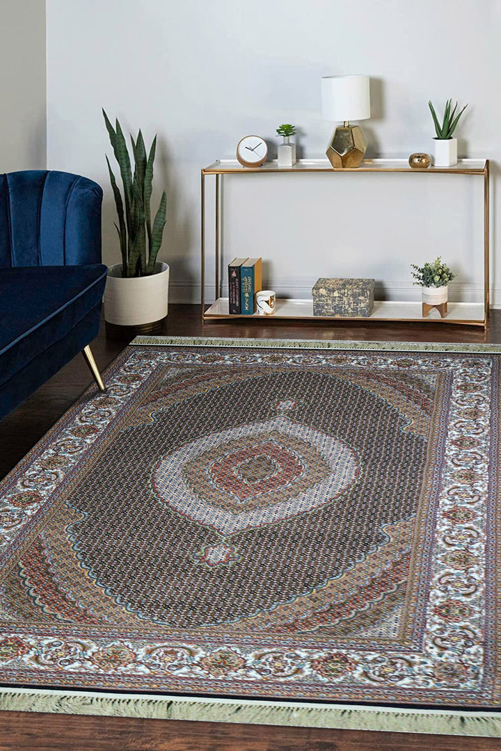 Irani Farsh E Firozeh-P Rug - 5.9 x 8.8 FT - Premium and Classical Design | 50% OFF Sale!