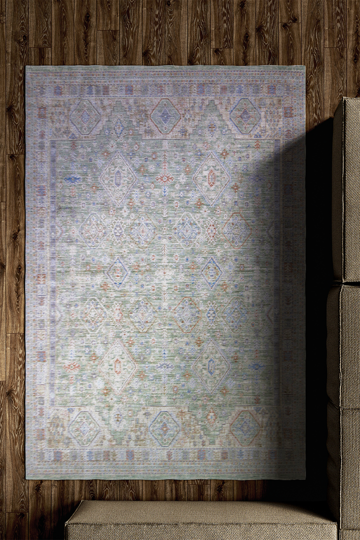 <p>Turkish Modern <strong>Opera Rug</strong>  - Green