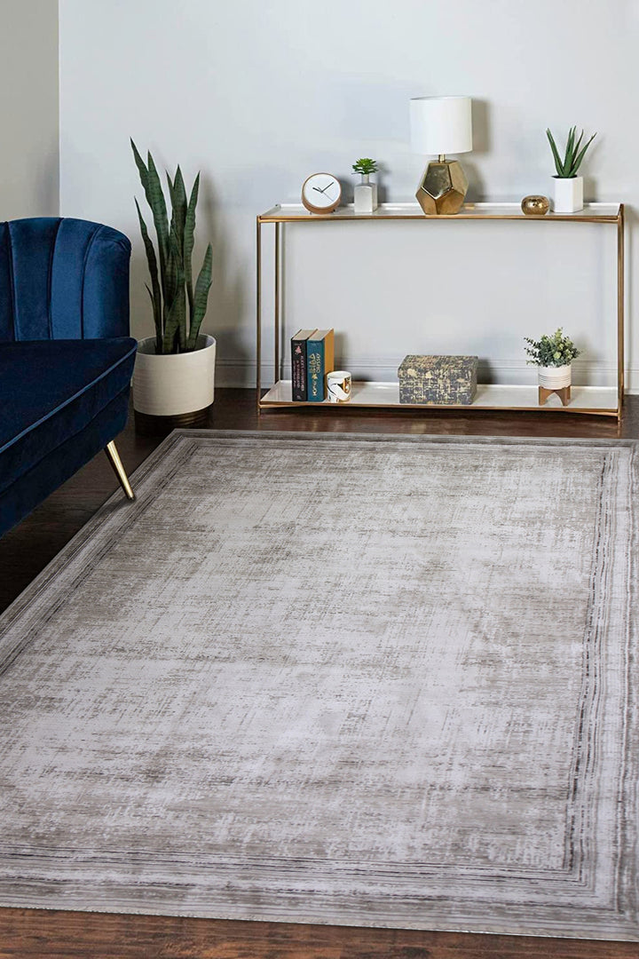 <p>Turkish Modern <strong>Elements Rug</strong>  - Beige - 7.8 x 10.4 FT</p>