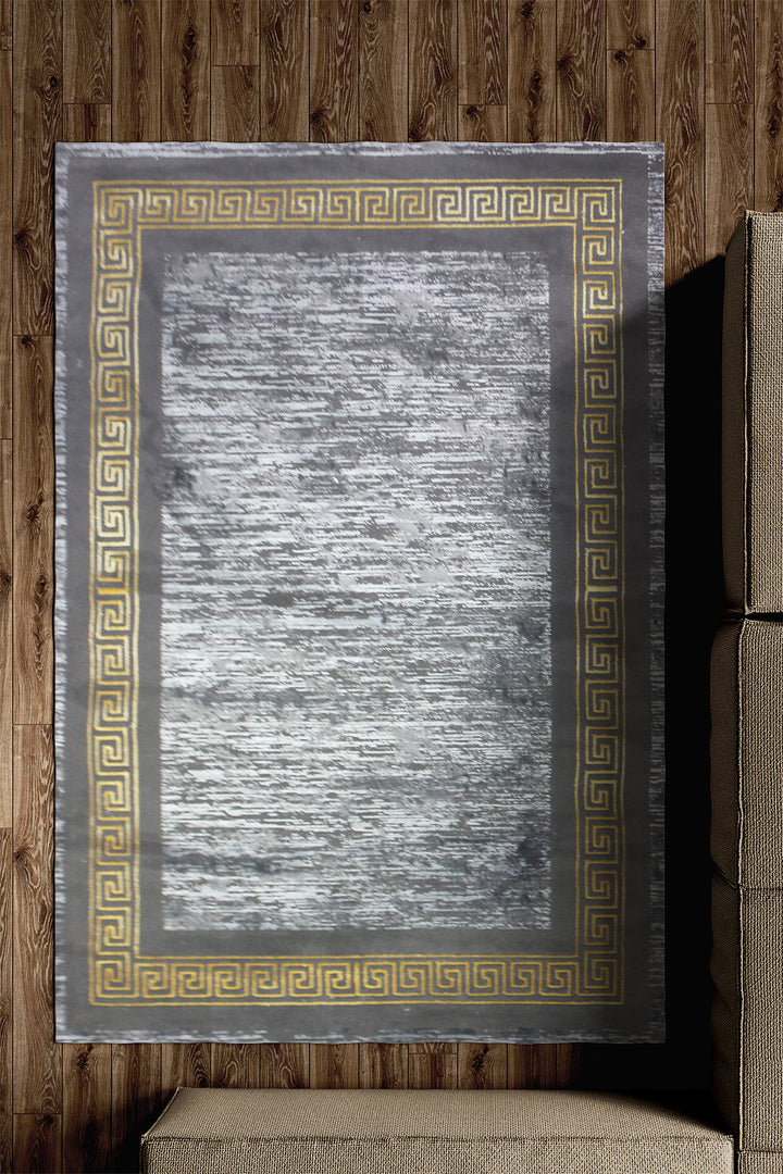 Turkish Shadows  Rug - 5.2 x 7.3 FT - Modern Abstract Design with Premium Features