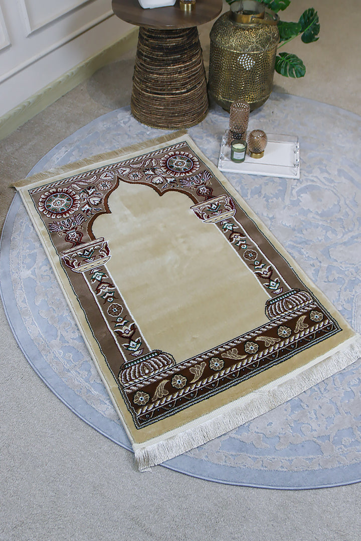 Ishraq Janamaz  Brown and B eige