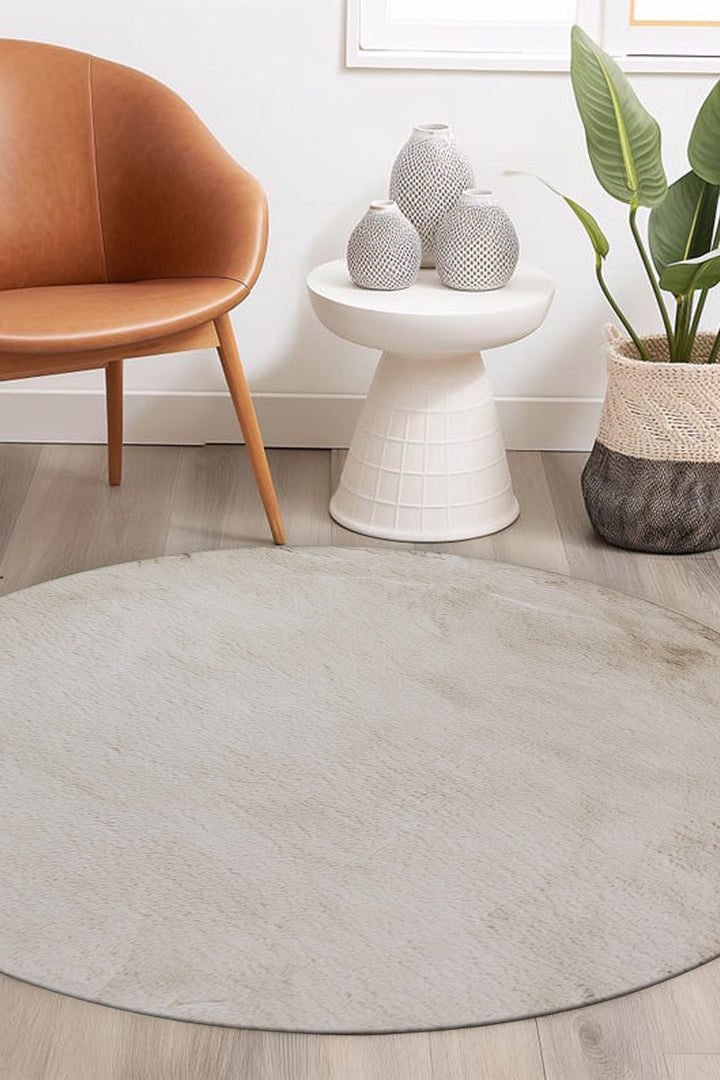 Turkish FEELINGS Rug - 3.9 x 3.9 FT - Fluffy and Durable Floor Rug