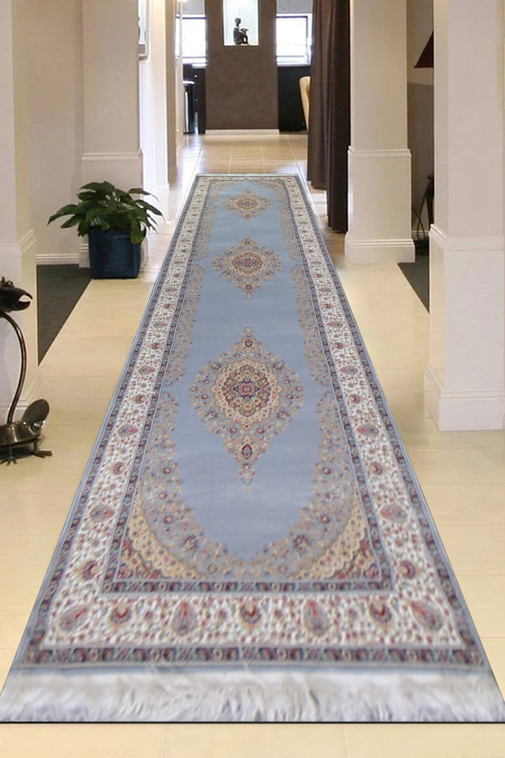 Turkish Premium Legacy Rug  - 2.6 x 9.8 FT -  Superior Comfort Elegant and Luxury Style Accent