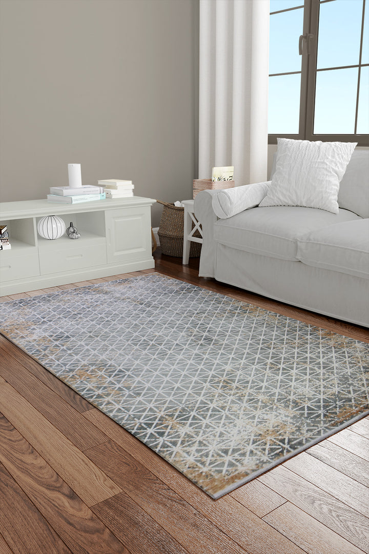 Turkish Modern Festival Acrylic Rug - 3.3 x 6.6 FT - Superior Comfort, Modern Style Accent Rugs