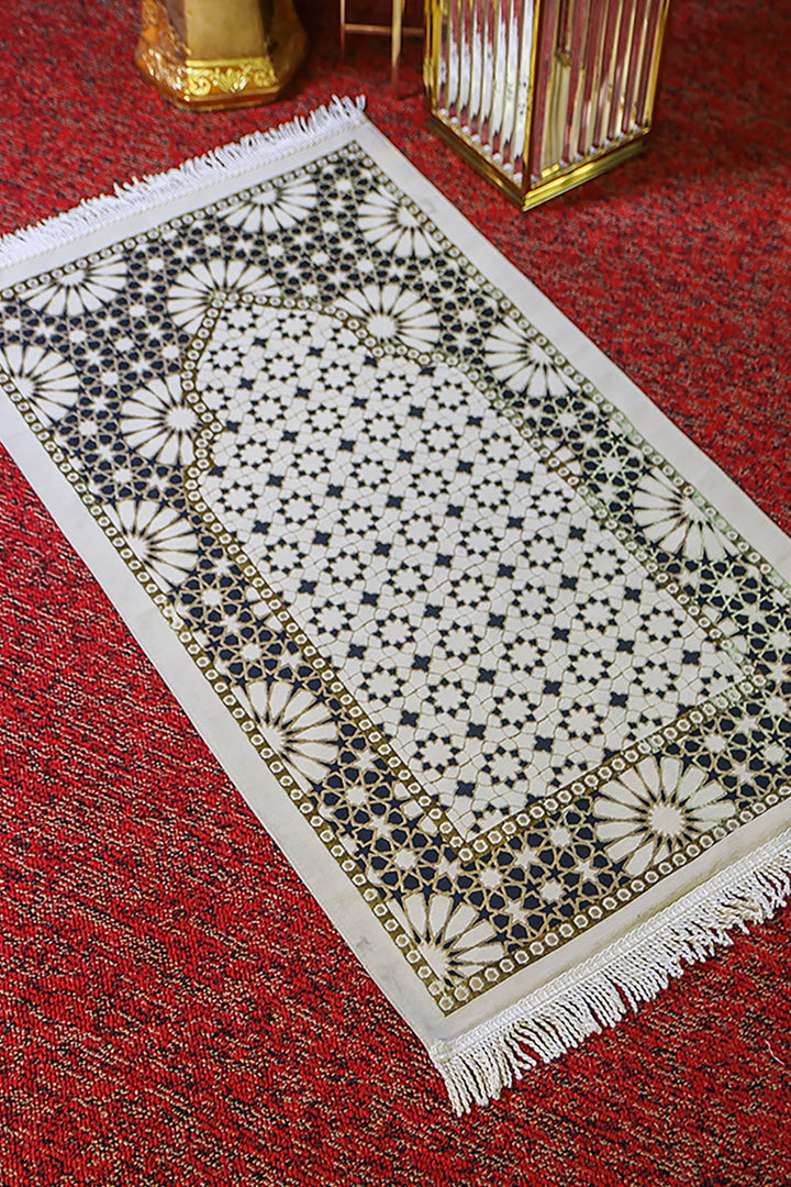 Ultra Janamaz - Foldable Travel Prayer Mat - Beige