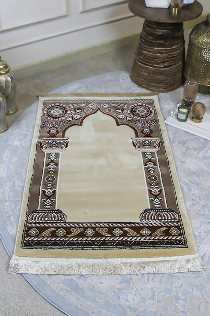 Ishraq Janamaz  Brown and B eige