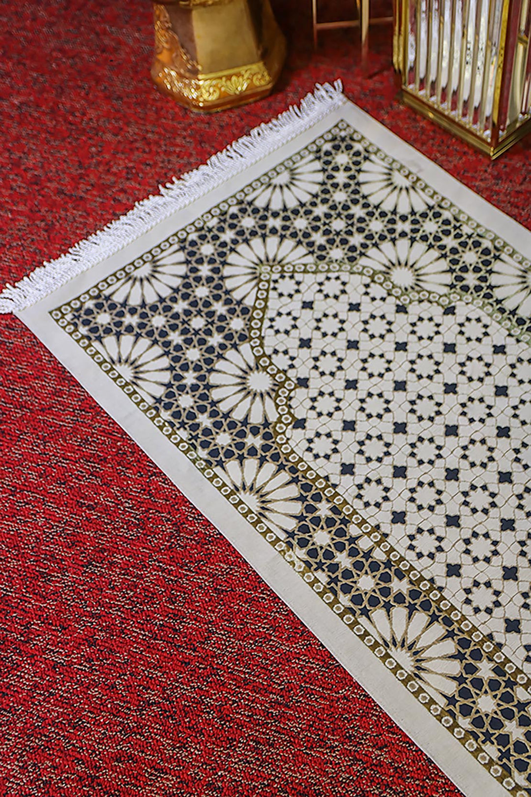 Ultra Janamaz - Foldable Travel Prayer Mat - Beige