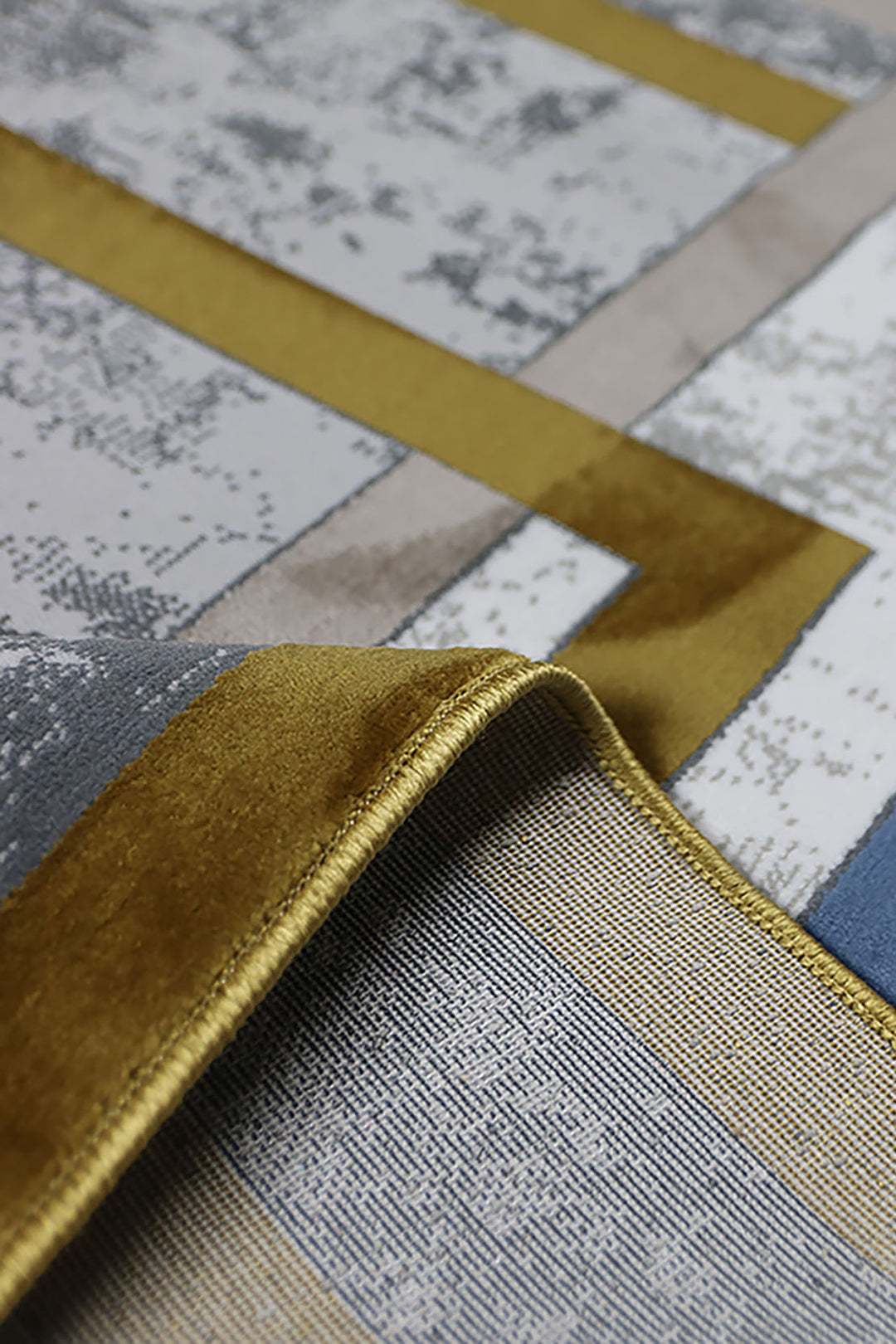 Turkish Modern Festival WD Rug - 4.9 x 7.2 FT - Gray - Luxurious Woven Masterpiece 50% Off!