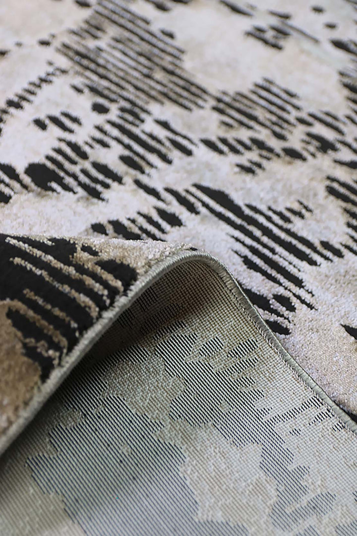 Turkish Modern Festival 1 Rug - 5.2 x 7.5 Ft - Beige - Superior Comfort, Modern Style Accent Rugs