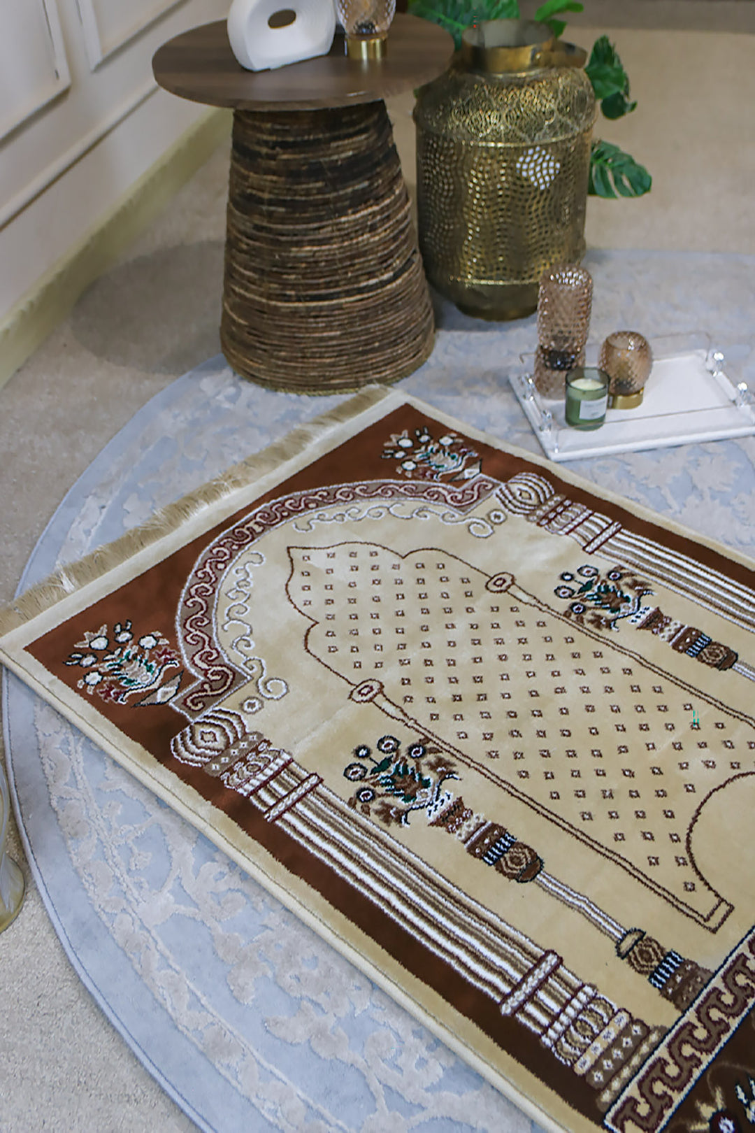 Ishraq Janamaz Beige