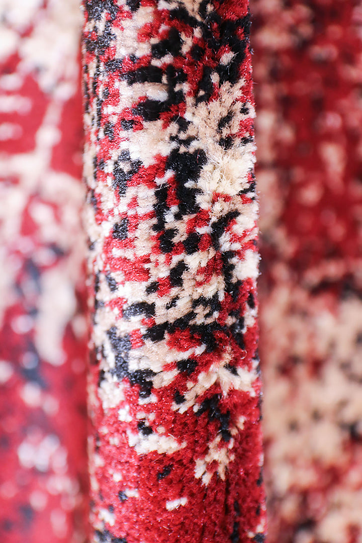 ALT - 13-Foot Wide  Wall-to-Wall Carpet - Dark Red