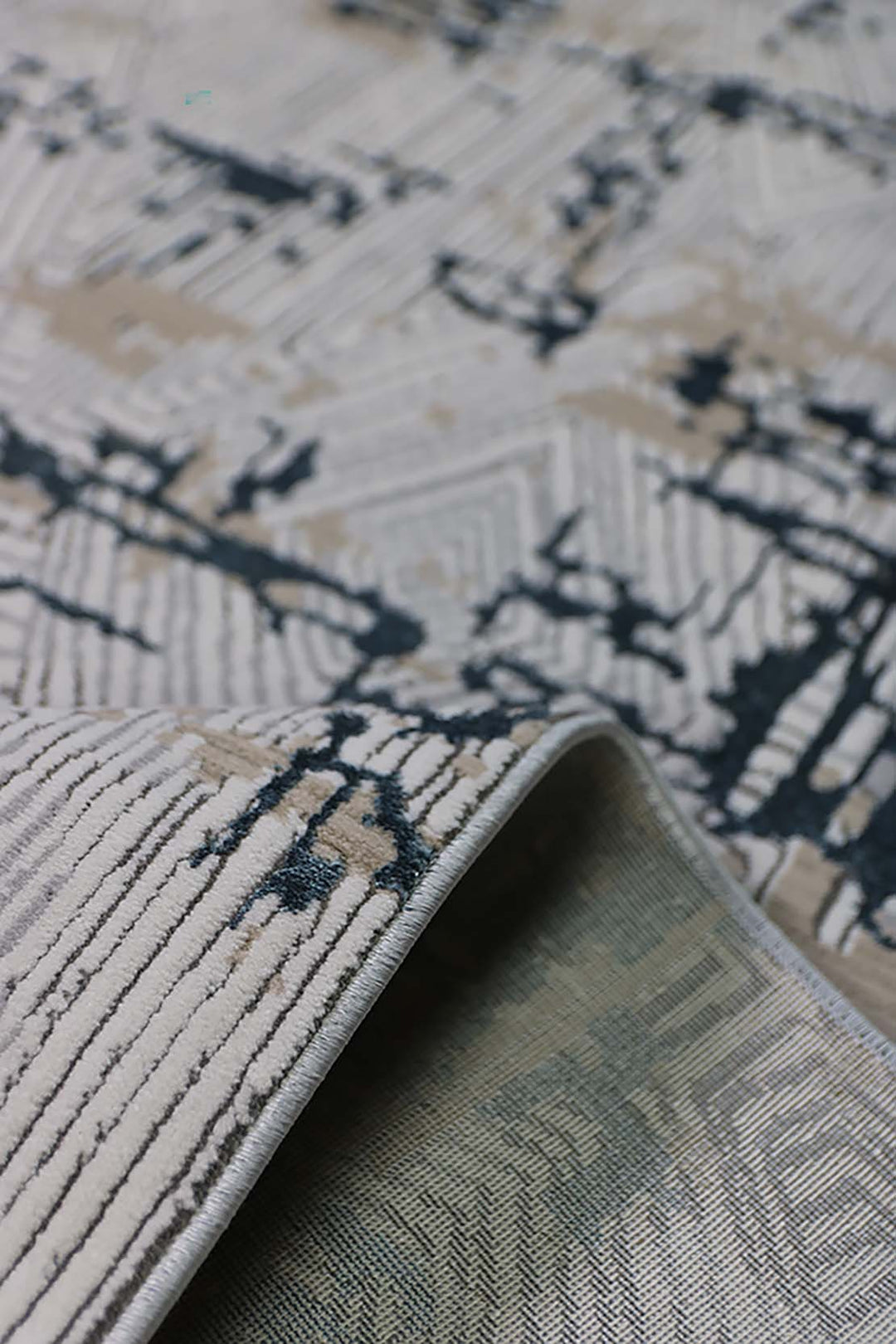 Turkish Modern Festival 1 Rug - 5.2 x 7.5 Ft - Cream - Superior Comfort, Modern Style Accent Rugs