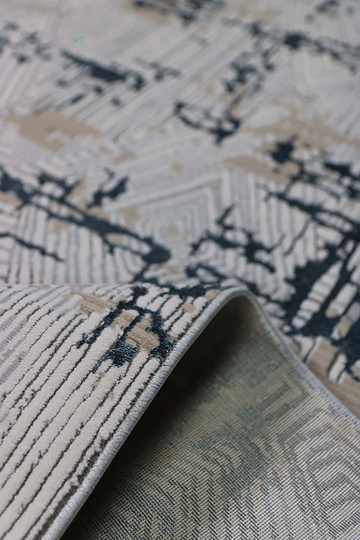 Turkish Modern Festival 1 Rug - 5.2 x 7.5 Ft - Cream - Superior Comfort, Modern Style Accent Rugs