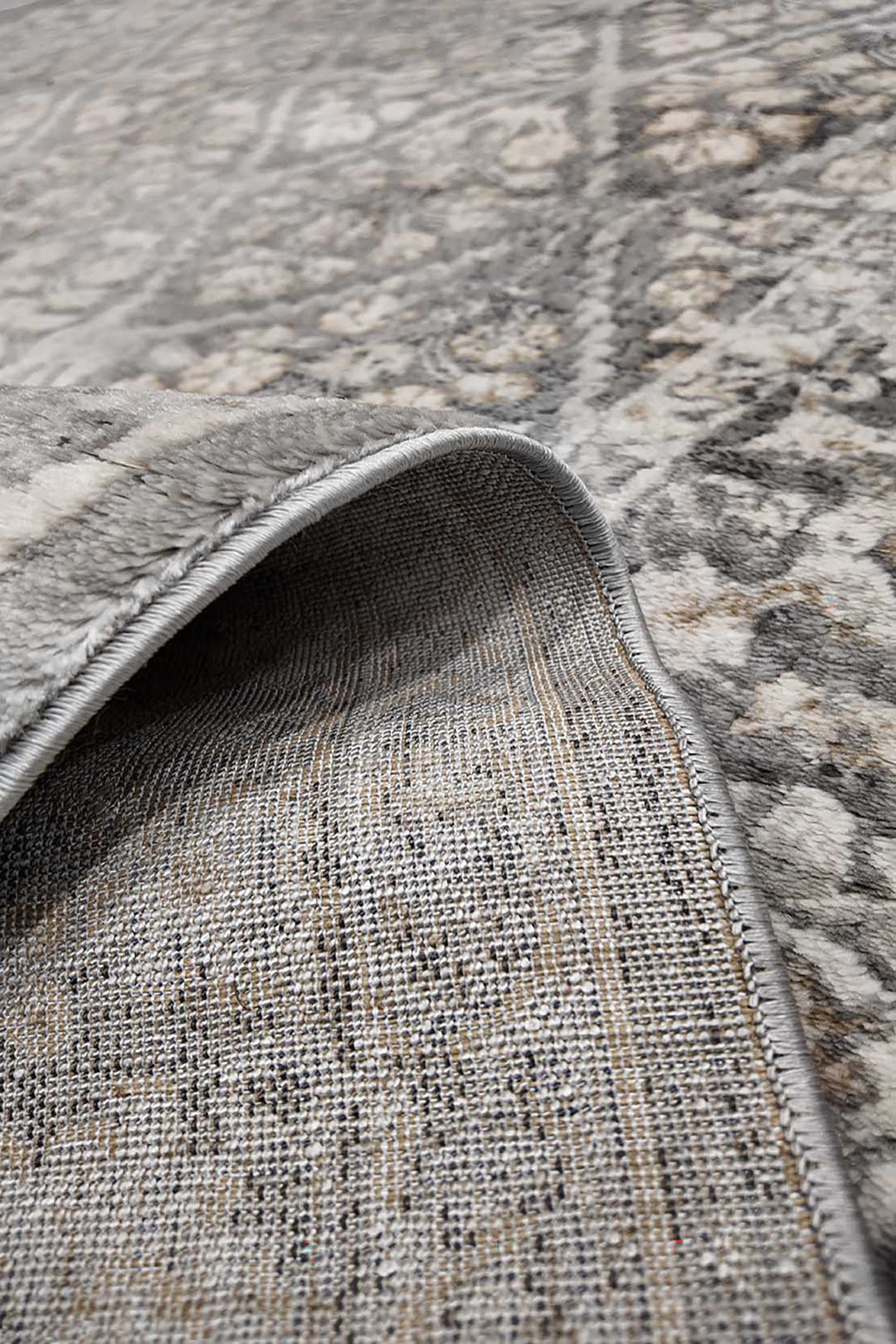 Turkish Modern - Festival-Wd Rug  - 5.2 X 7.5 Ft  - Gray -  Superior Comfort, Modern Style Accent Rug