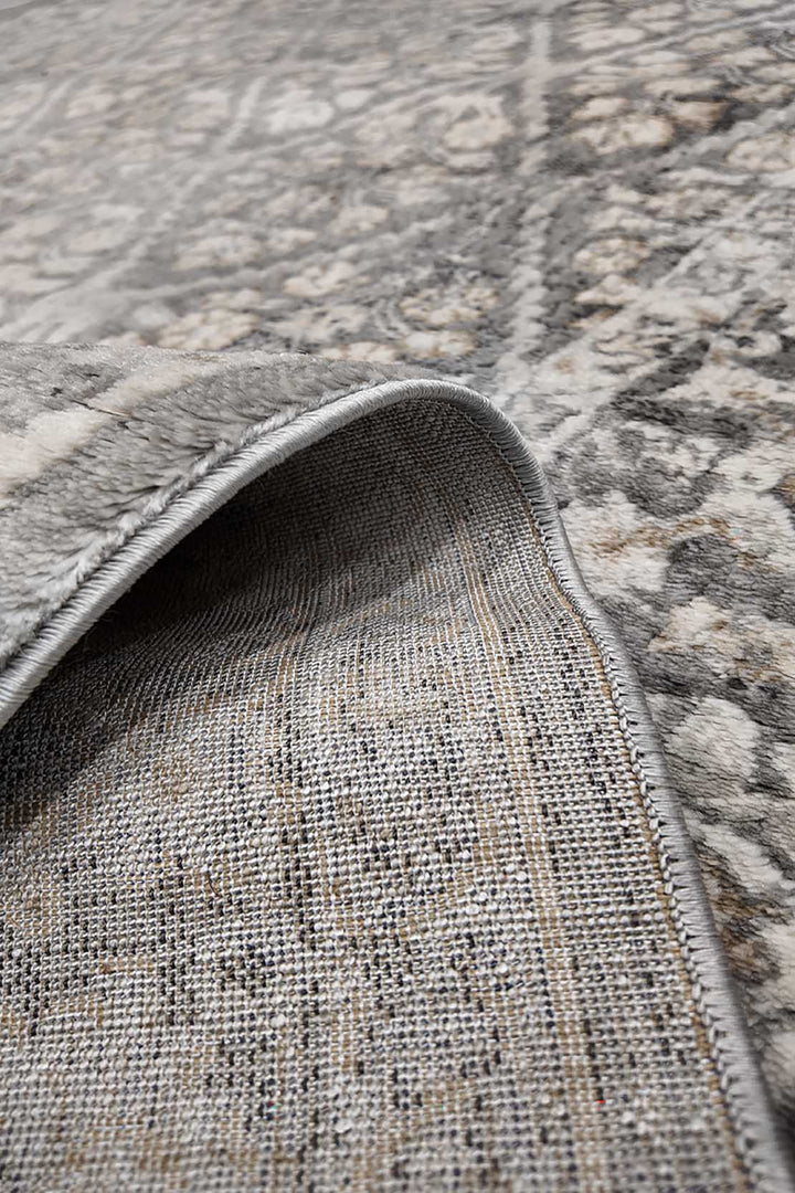 Turkish Modern - Festival-Wd Rug  - 5.2 X 7.5 Ft  - Gray -  Superior Comfort, Modern Style Accent Rug