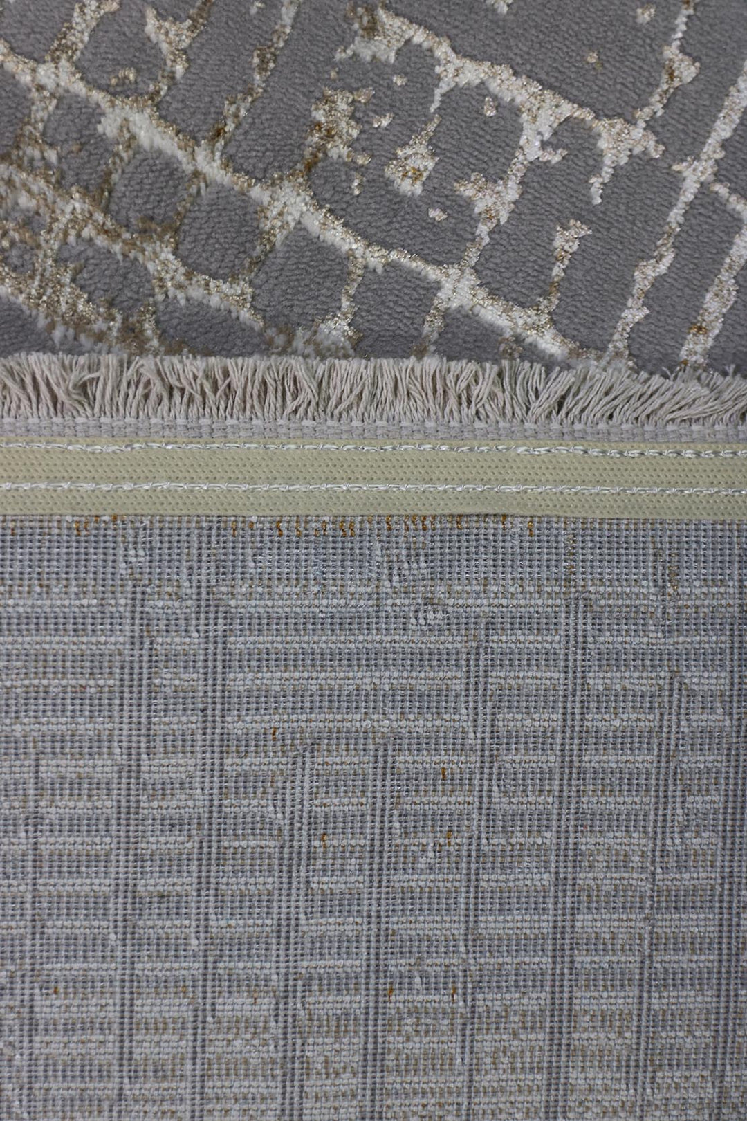 Turkish Modern Alpine Rug - 4.9 x 7.4 Ft - Cream - Superior Comfort, Modern Style Accent Rugs
