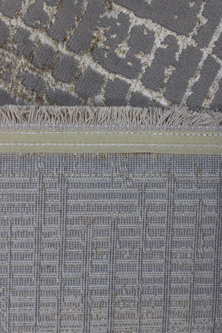 Turkish Modern Alpine Rug - 4.9 x 7.4 Ft - Cream - Superior Comfort, Modern Style Accent Rugs