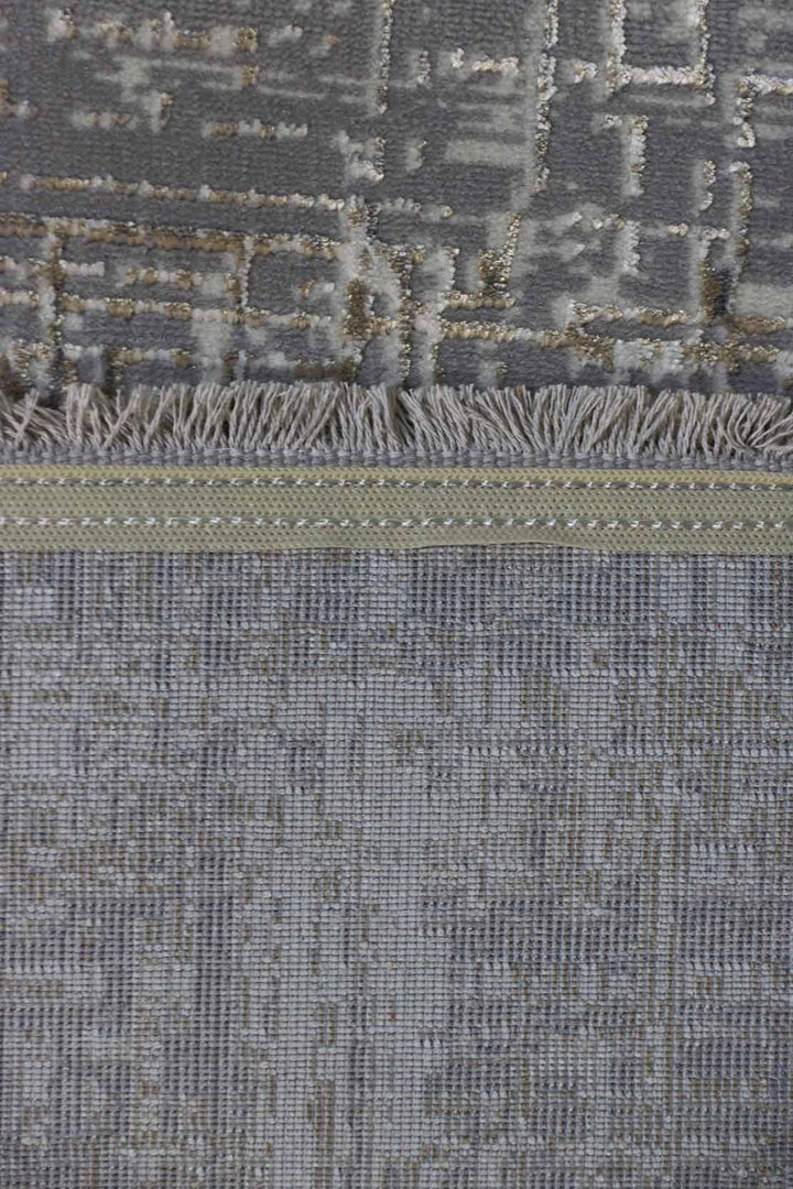 Turkish Modern Alpine Rug - 4.9 x 7.4 Ft - Gray - Superior Comfort, Modern Style Accent Rugs