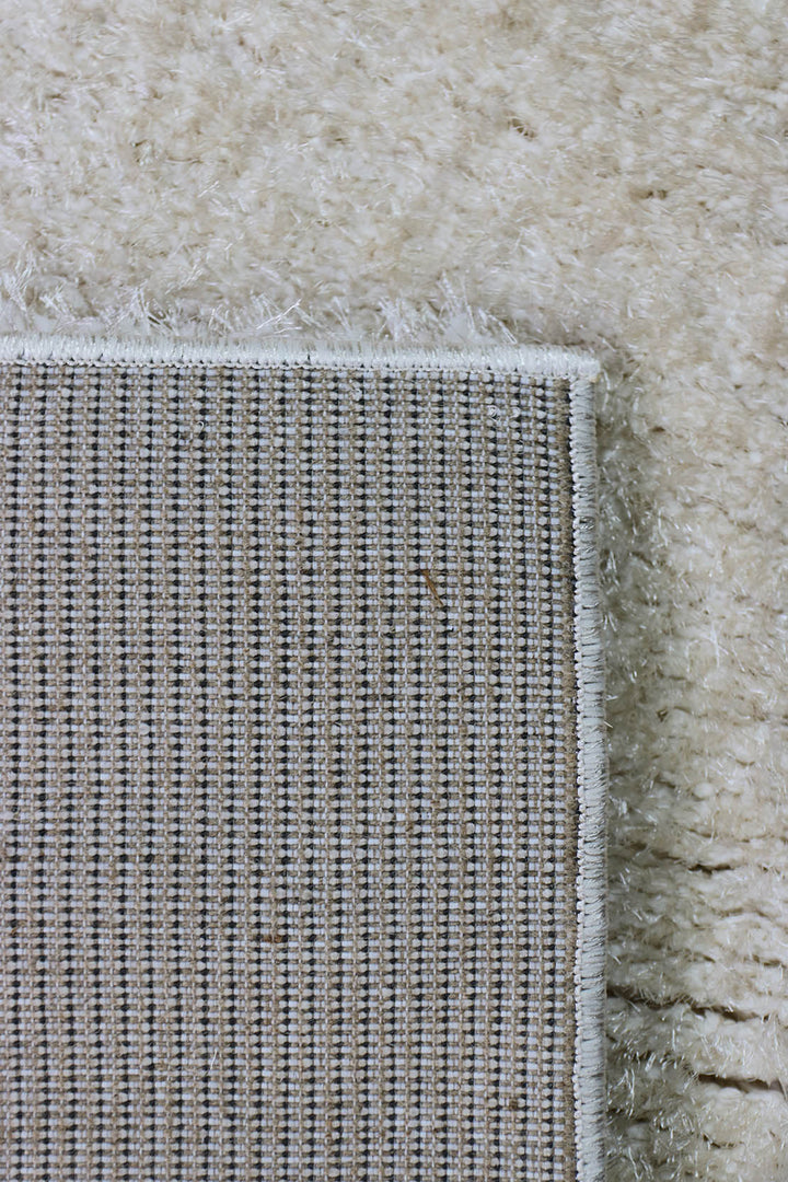 Turkish Shaggy California Rug - 3.3 x 4.9 FT - Beige - Fluffy and Durable Floor Rug