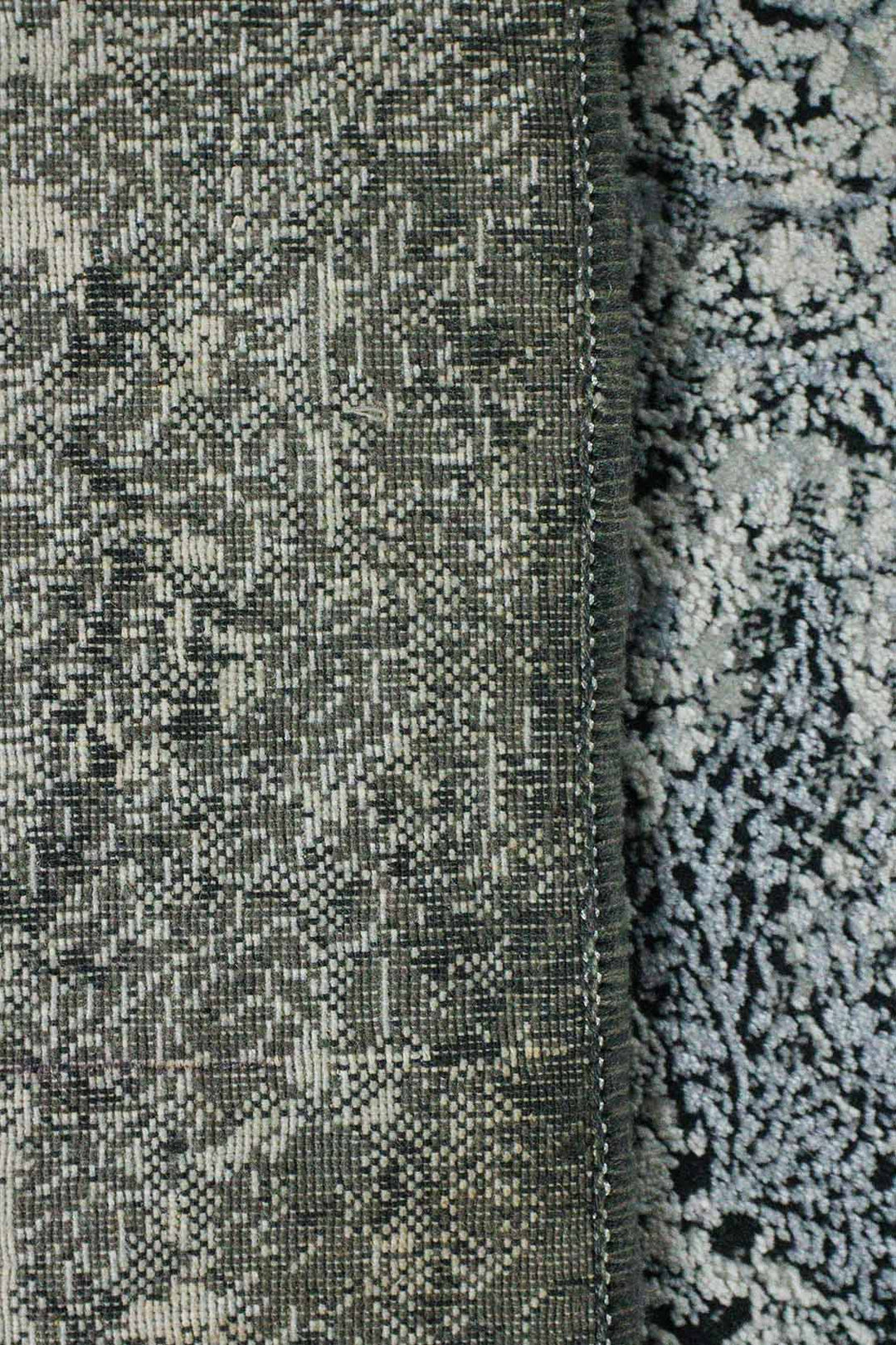 Iranian Authentic Vintage-Wd Rug - 6.5 x 9.8 FT - Gray - Resilient Construction for Long-Lasting Use