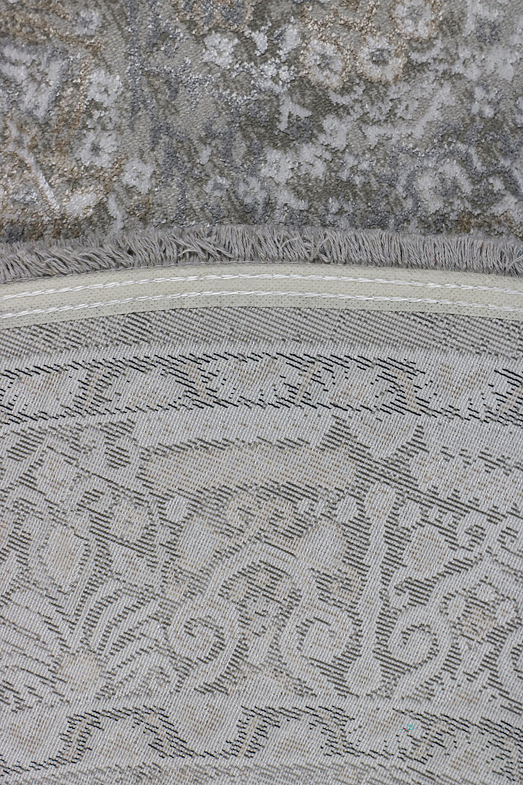 Turkish Modern Festival WD Oval Rug - 5.2 x 7.5 FT - Cream - Luxurious Woven Masterpiece 50% Off!