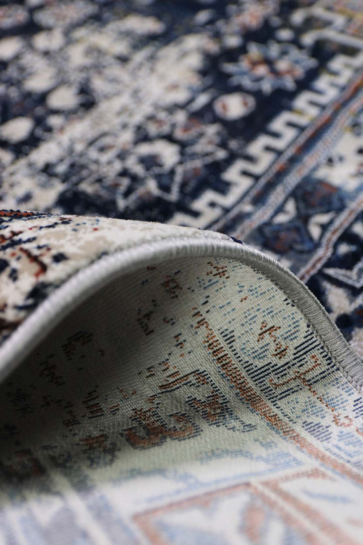 Turkish Allure Rug - 4.9 x 7.8 FT -  Gray - Elegant Woven Design with Premium Quality