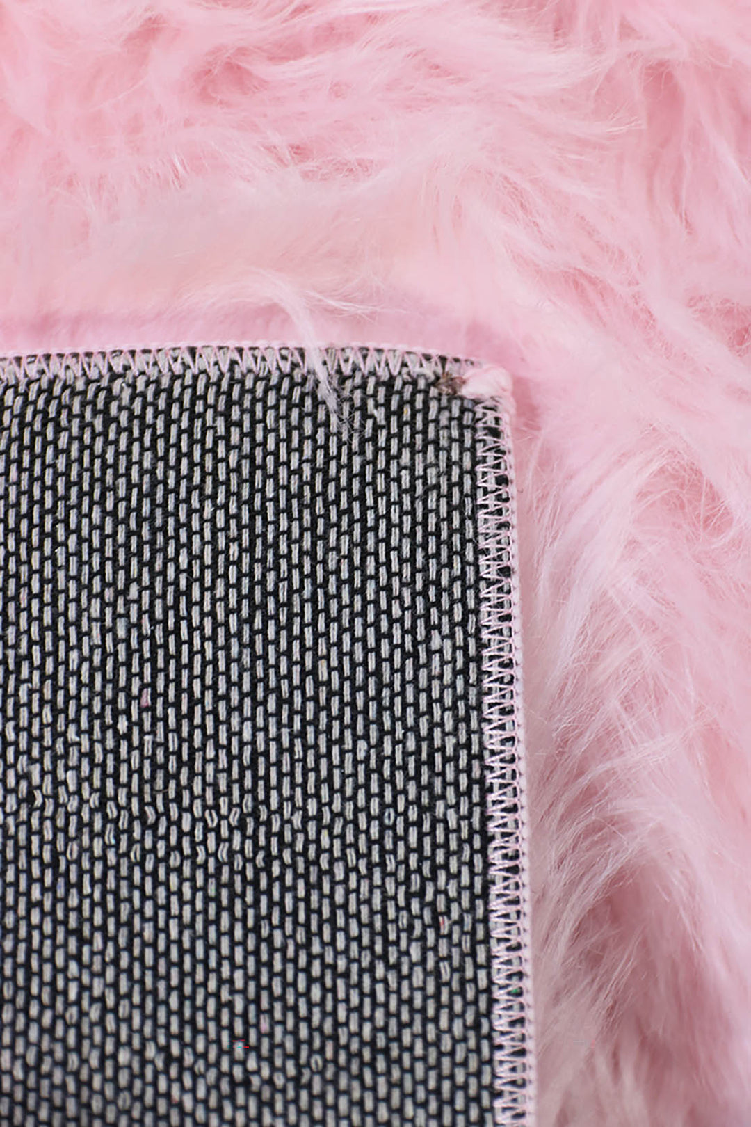 Turkish Cosmos Fur Rug - 2 x 3 Ft - Pink - Fluffy Furry Floor Decor Rugs