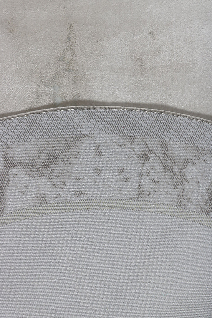 Turkish Modern Festival WD Oval Rug - 5.2 x 7.5 FT - Beige - Luxurious Woven Masterpiece 50% Off!