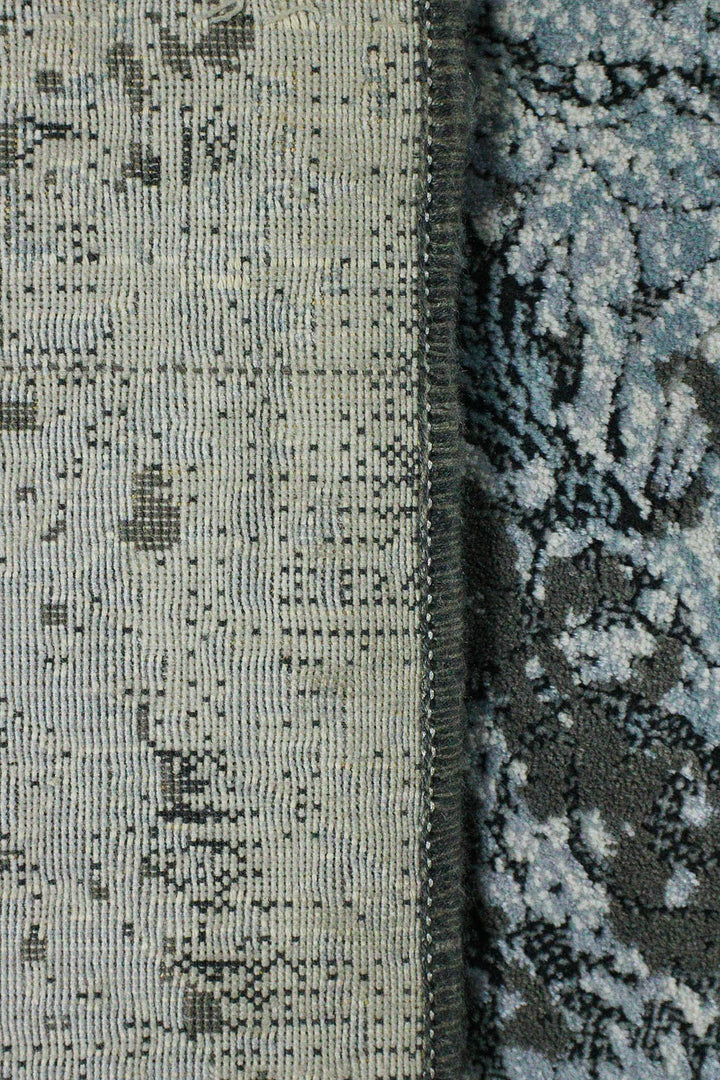 Iranian Authentic Vintage-Wd Rug - 6.5 x 9.8 FT - Gray - Resilient Construction for Long-Lasting Use