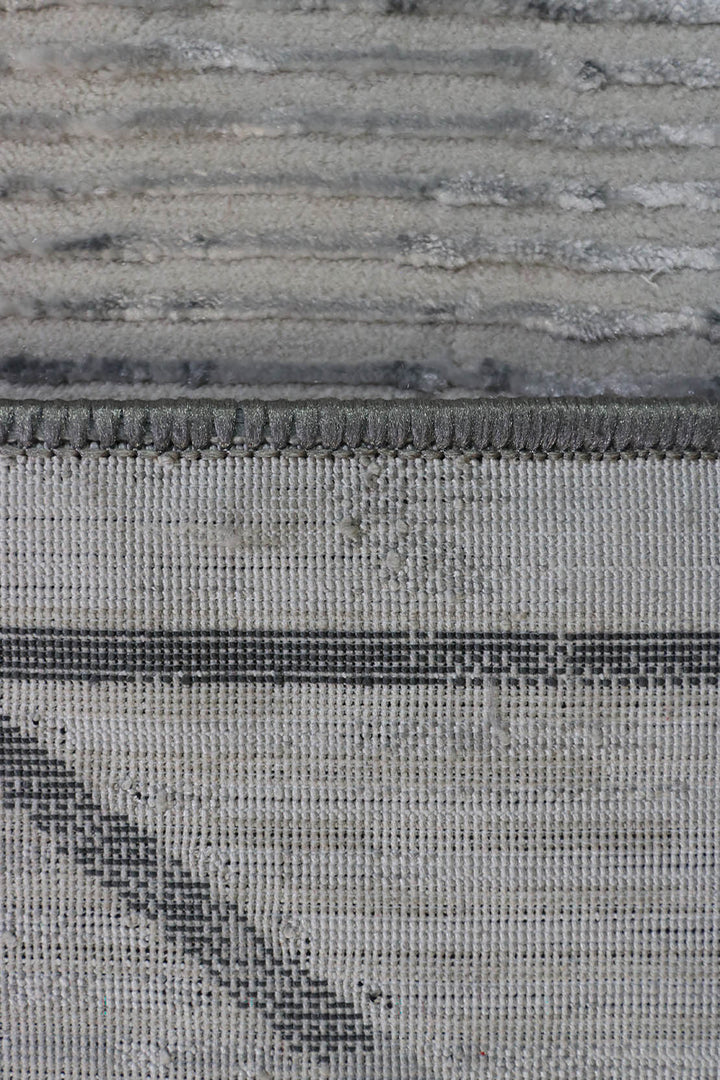 Turkish Modern  Festival Wd Rug  - 3.2 x 6.5 FT - Cream -  Luxurious Woven Masterpiece 50% Off!