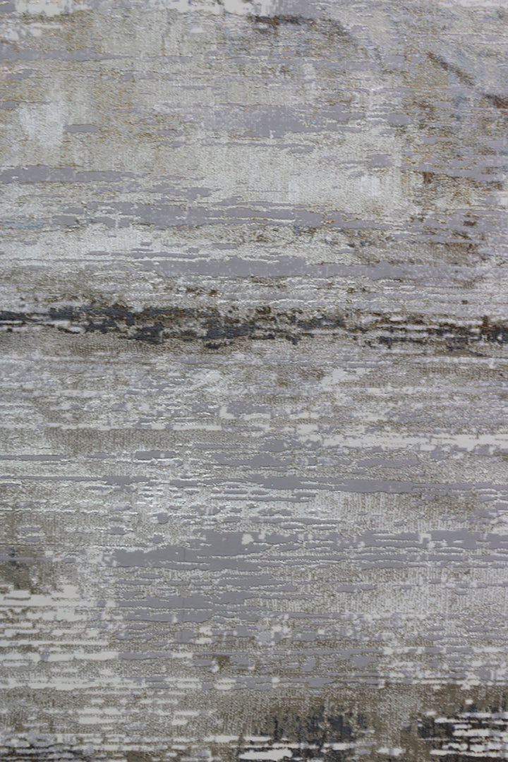 Turkish Modern Alpine Rug - 4.9 x 7.4 Ft - Gray - Superior Comfort, Modern Style Accent Rugs