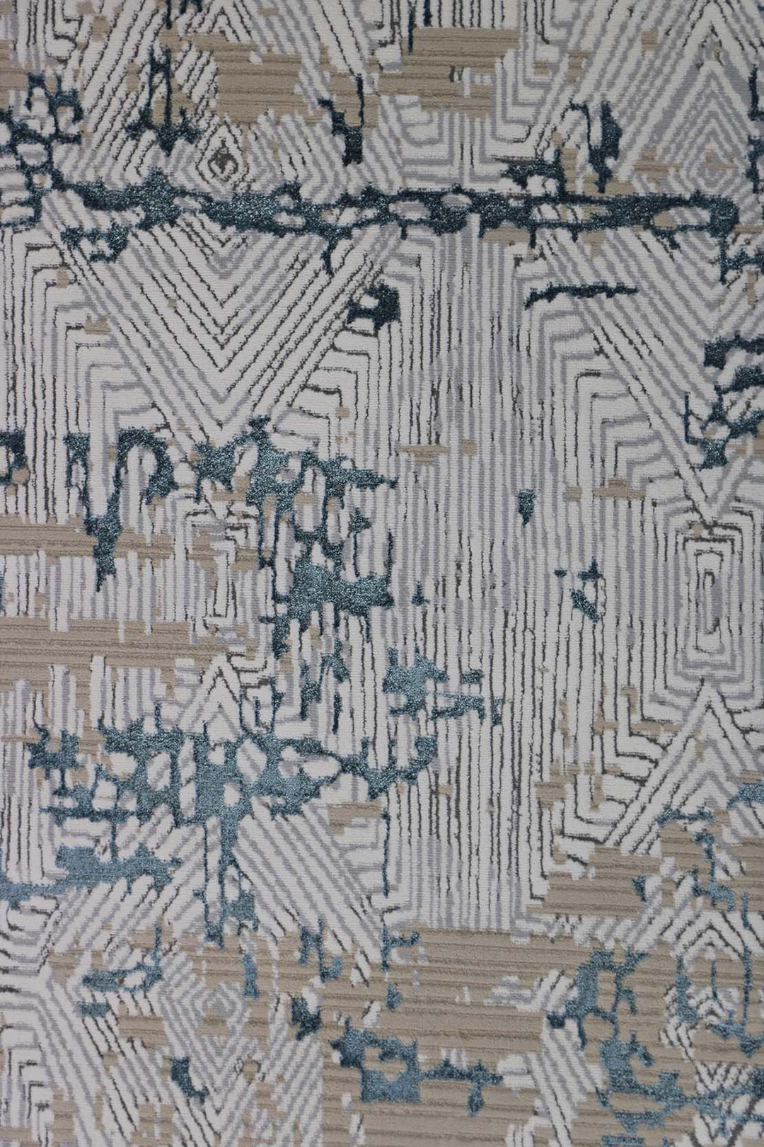 Turkish Modern Festival 1 Rug - 5.2 x 7.5 Ft - Cream - Superior Comfort, Modern Style Accent Rugs