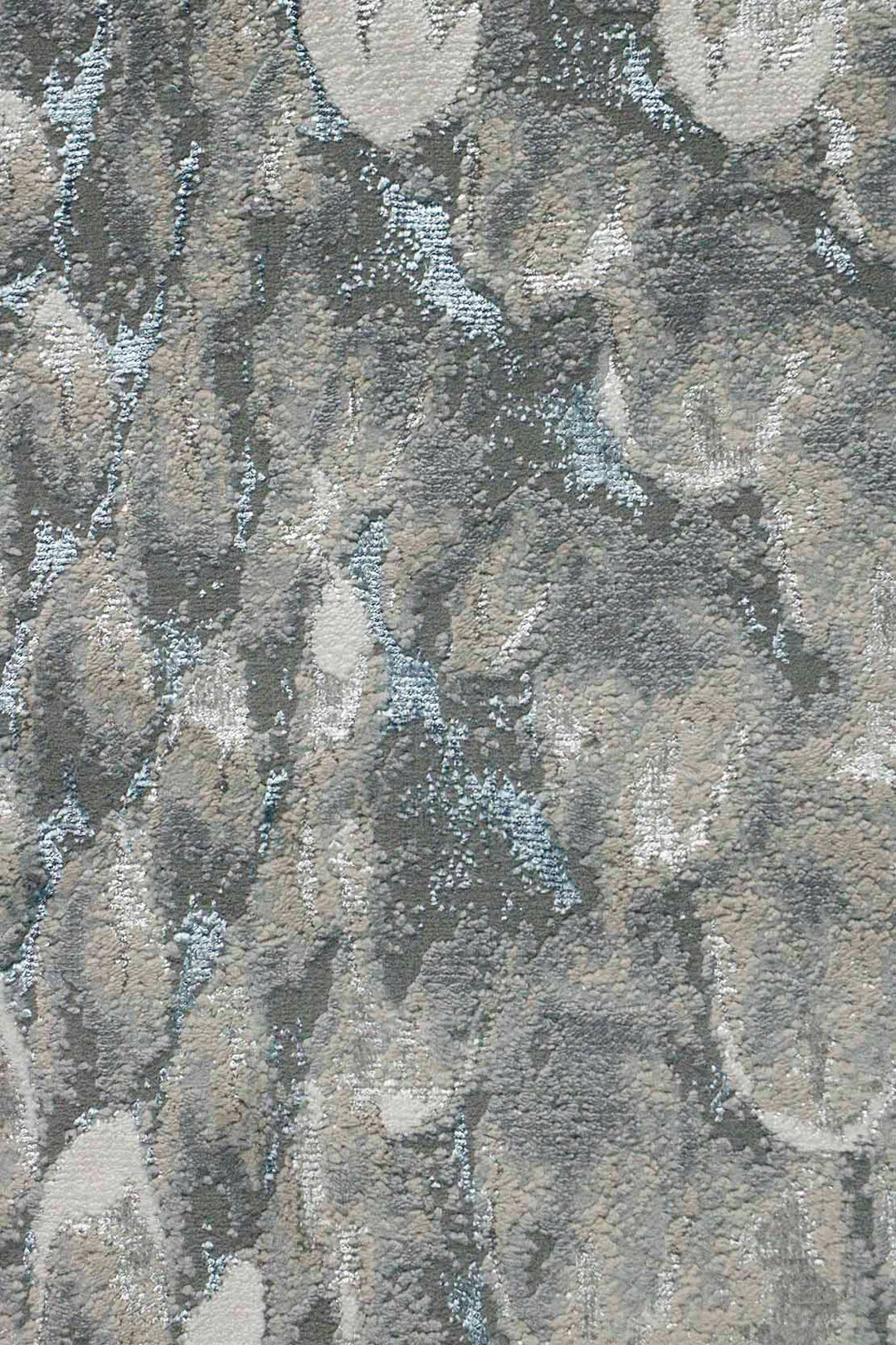 Turkish Modern Festival 1 Rug - 4.9 x 8.0 FT - Blue - Sleek and Minimalist for Chic Interiors