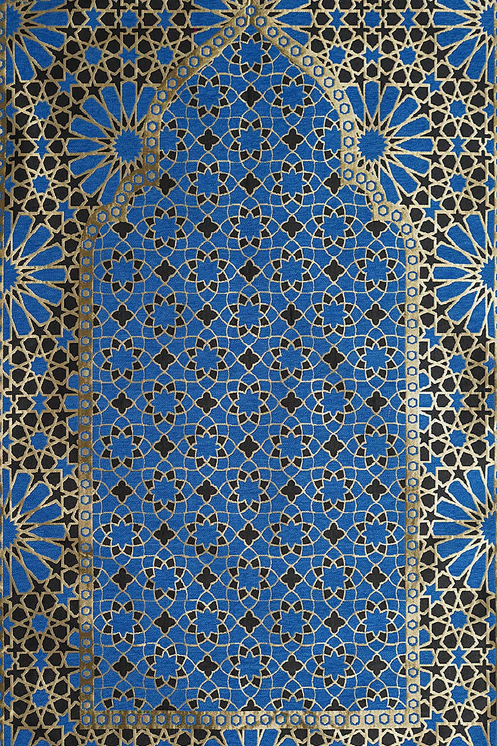 Ultra Janamaz - Foldable Travel Prayer Mat - Blue