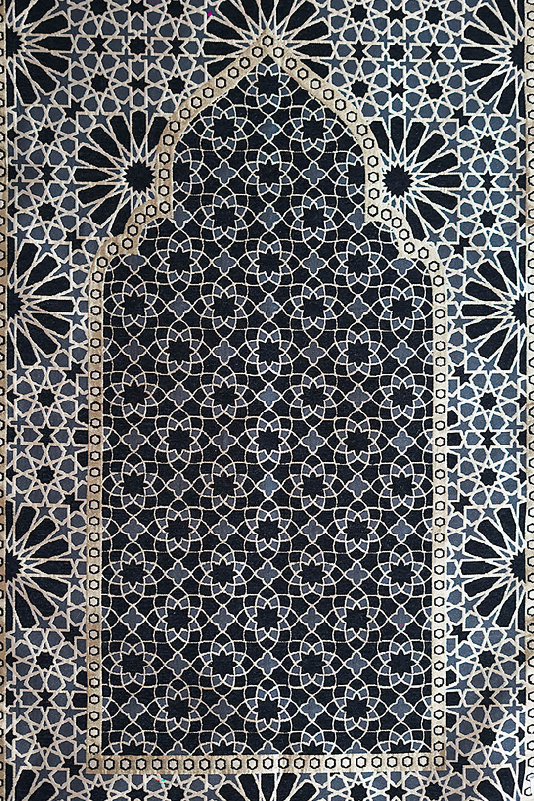 Ultra Janamaz - Foldable Travel Prayer Mat - Black