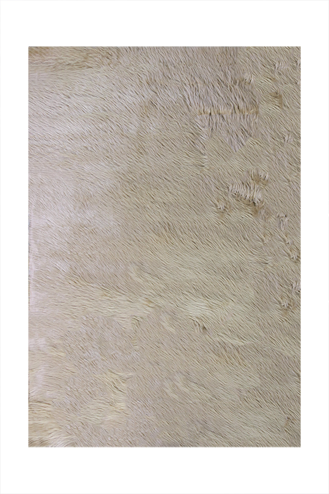 Turkish Cosmos Fur Rug - 3.9 x 5.6 Ft - Brown - Fluffy Furry Floor Decor Rugs