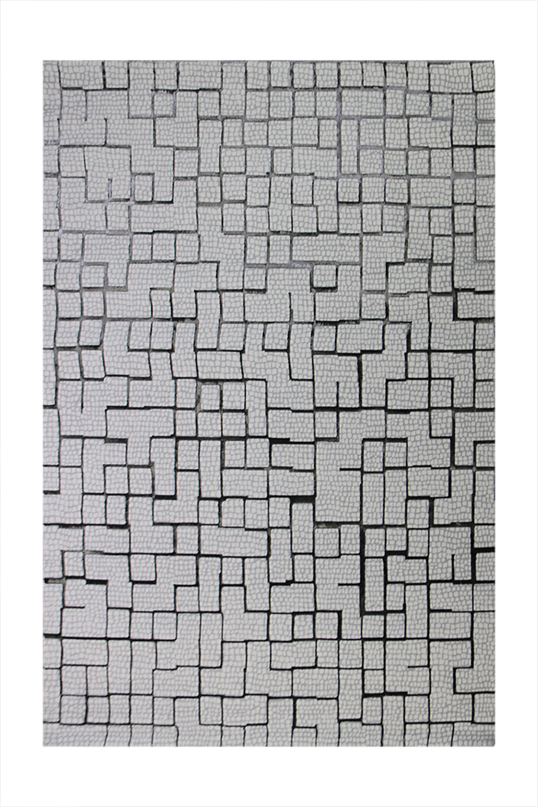 Turkish Modern Festival 1 Rug - 5.2 x 7.5 Ft - Cream - Superior Comfort, Modern Style Accent Rugs