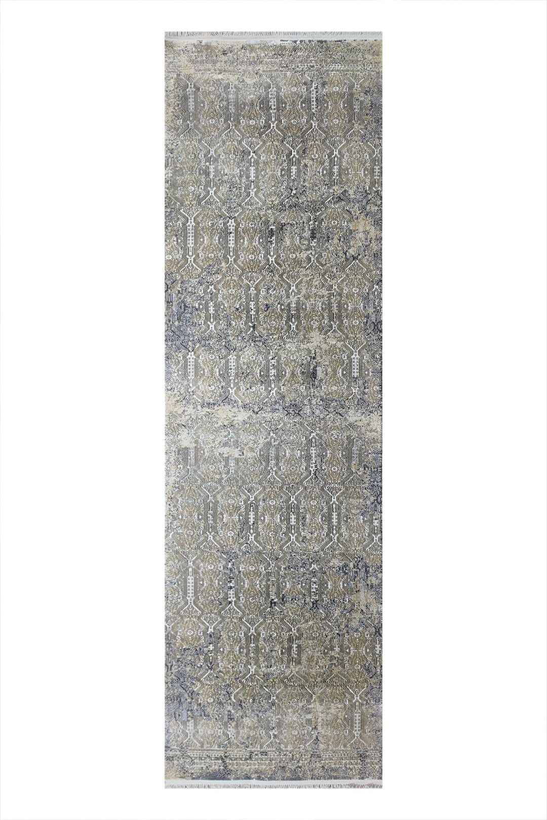 Turkish Premium  Voyage Rug - 2.6 x 9.8 FT - Gray  Superior Comfort, Modern Style Accent Rugs