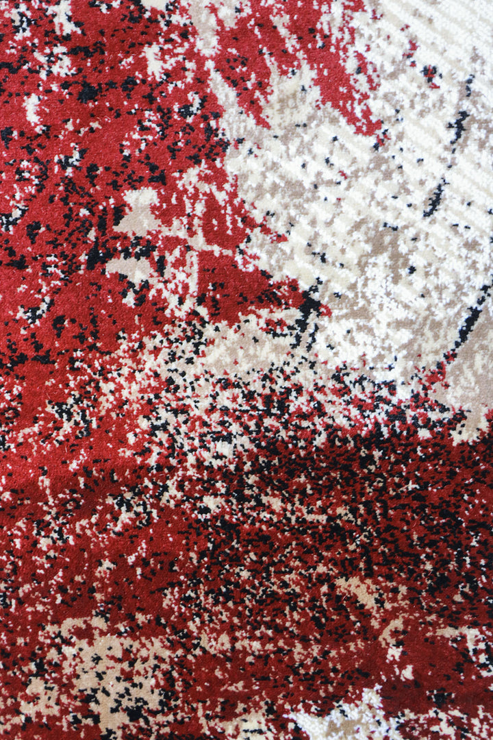 ALT - 13-Foot Wide  Wall-to-Wall Carpet - Dark Red