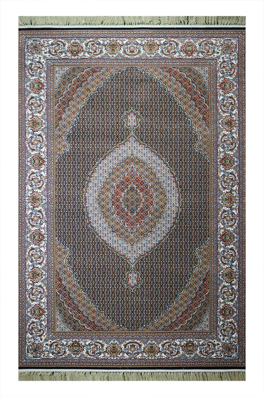 Irani Farsh E Firozeh-P Rug - 5.9 x 8.8 FT - Premium and Classical Design | 50% OFF Sale!