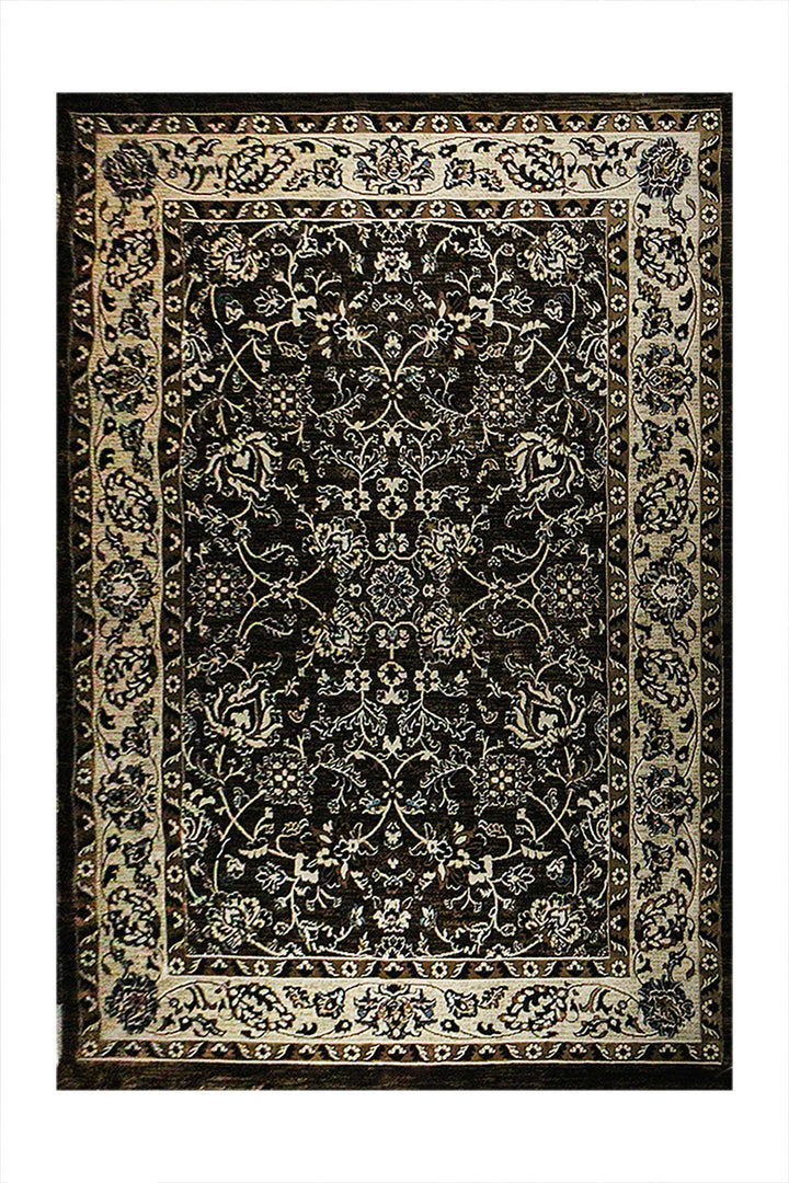 Classical Turkish Kazak Rug - 9.8 x 13.1 FT - Brown - Resilient Construction for Long-Lasting Use