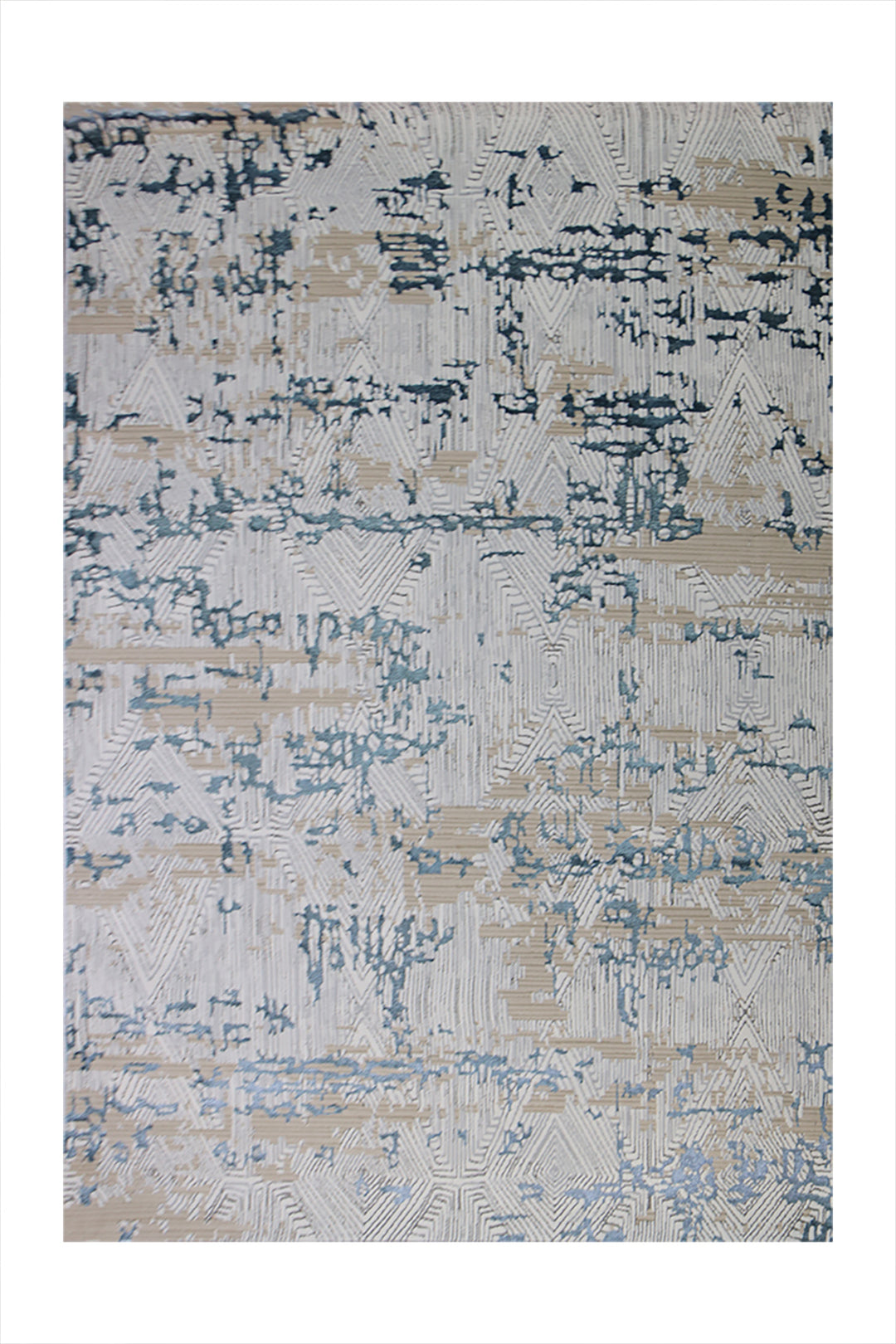 Turkish Modern Festival 1 Rug - 5.2 x 7.5 Ft - Cream - Superior Comfort, Modern Style Accent Rugs