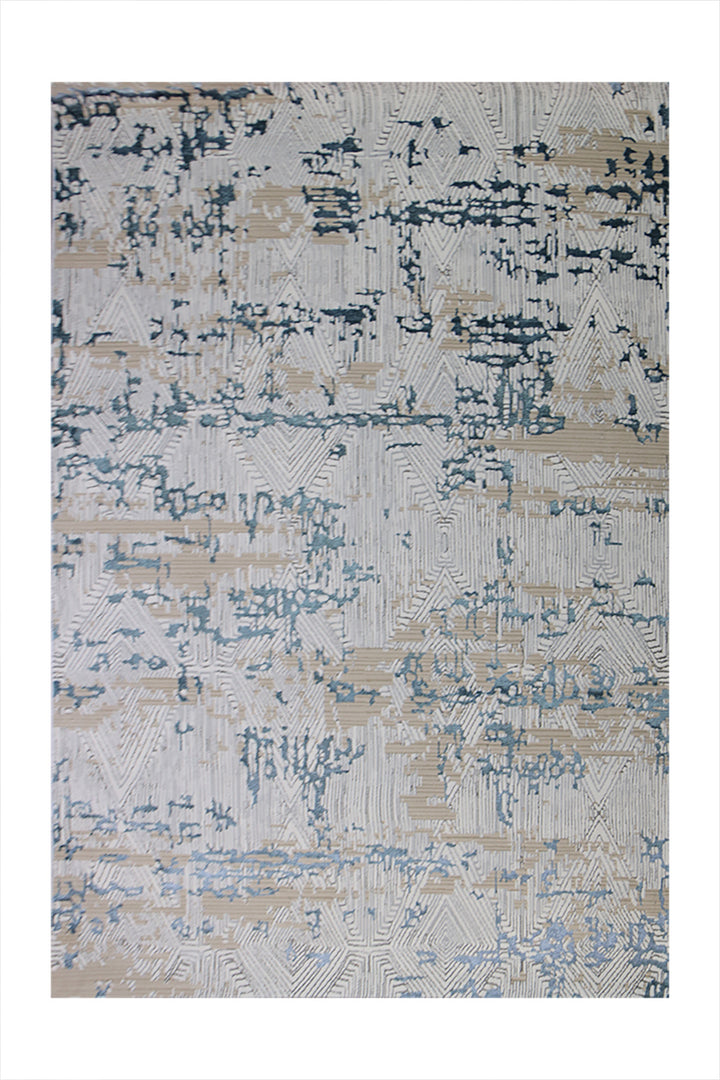 Turkish Modern Festival 1 Rug - 5.2 x 7.5 Ft - Cream - Superior Comfort, Modern Style Accent Rugs