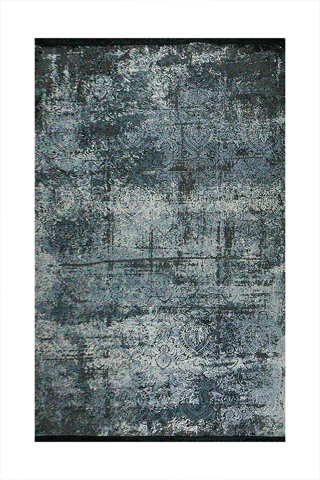 Iranian Authentic Vintage-Wd Rug - 6.5 x 9.8 FT - Gray - Resilient Construction for Long-Lasting Use