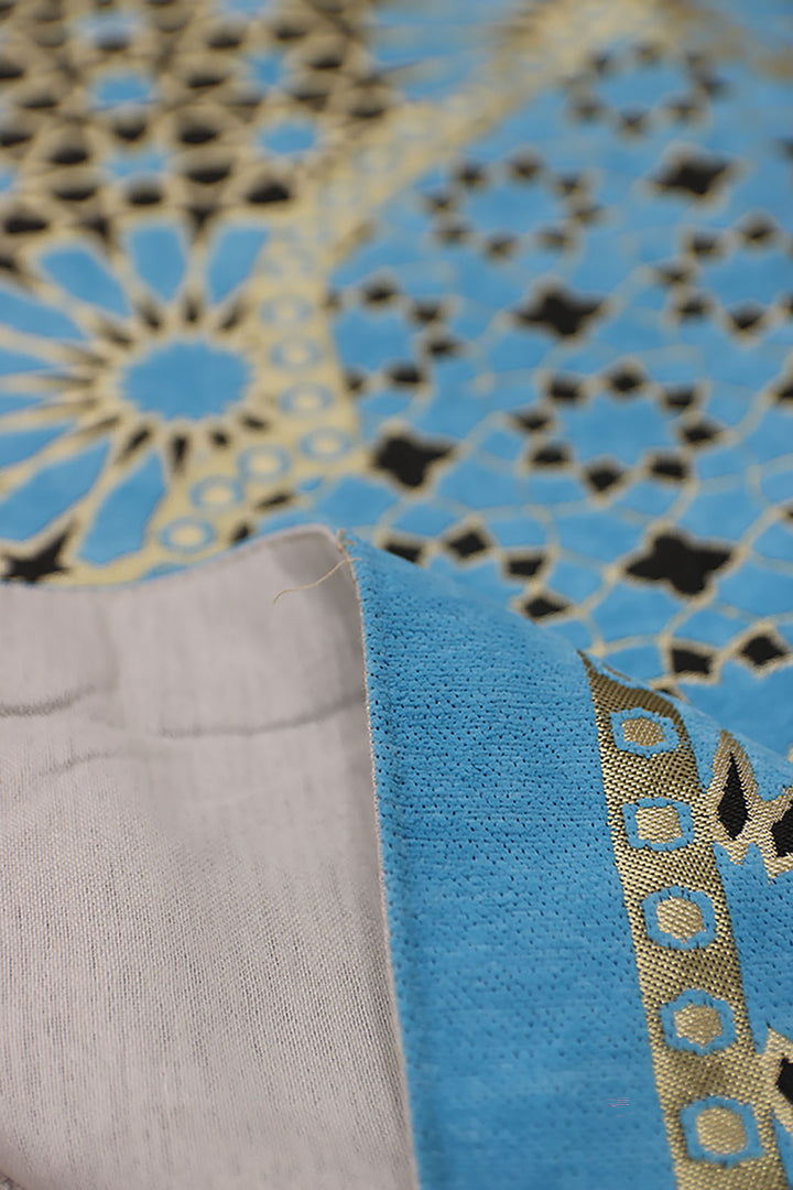 Ultra Janamaz - Foldable Travel Prayer Mat - L Blue