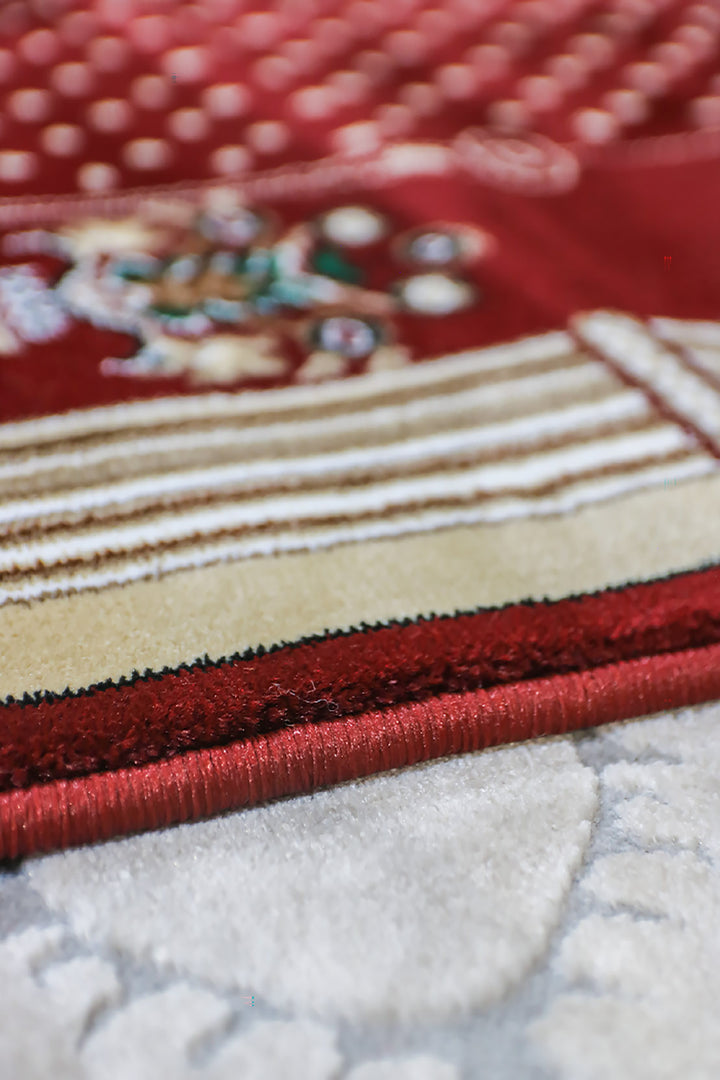 Ishraq Janamaz D. Red and Beige