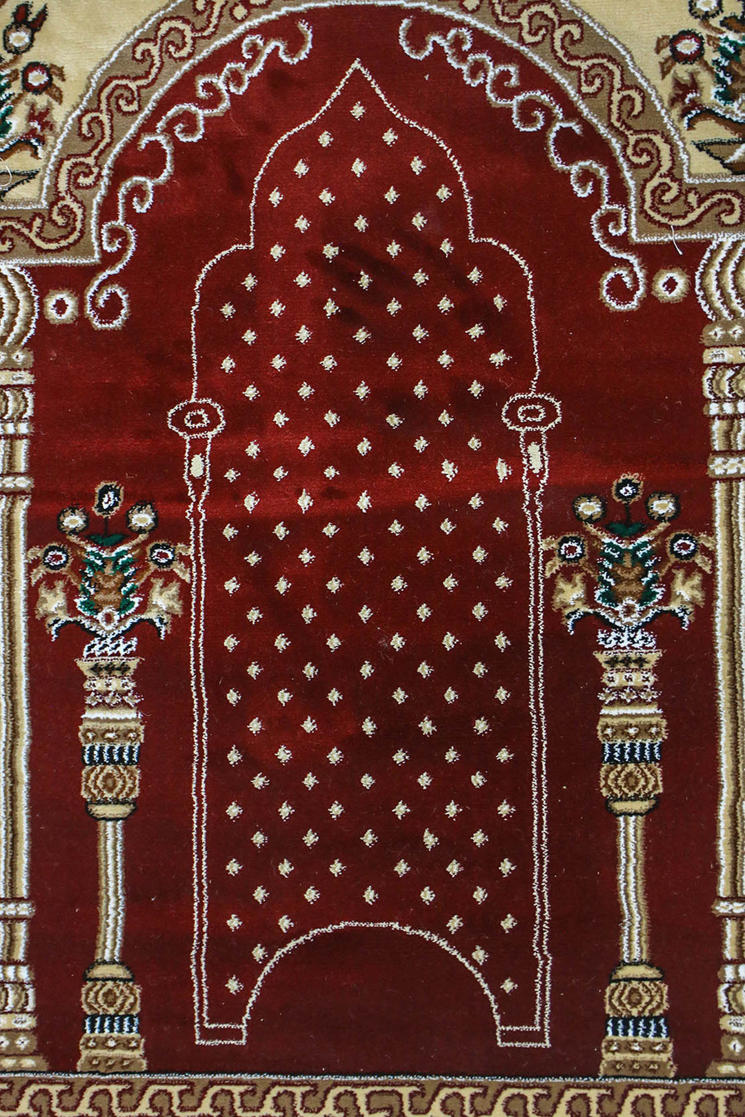 Ishraq Janamaz D. Red and Beige