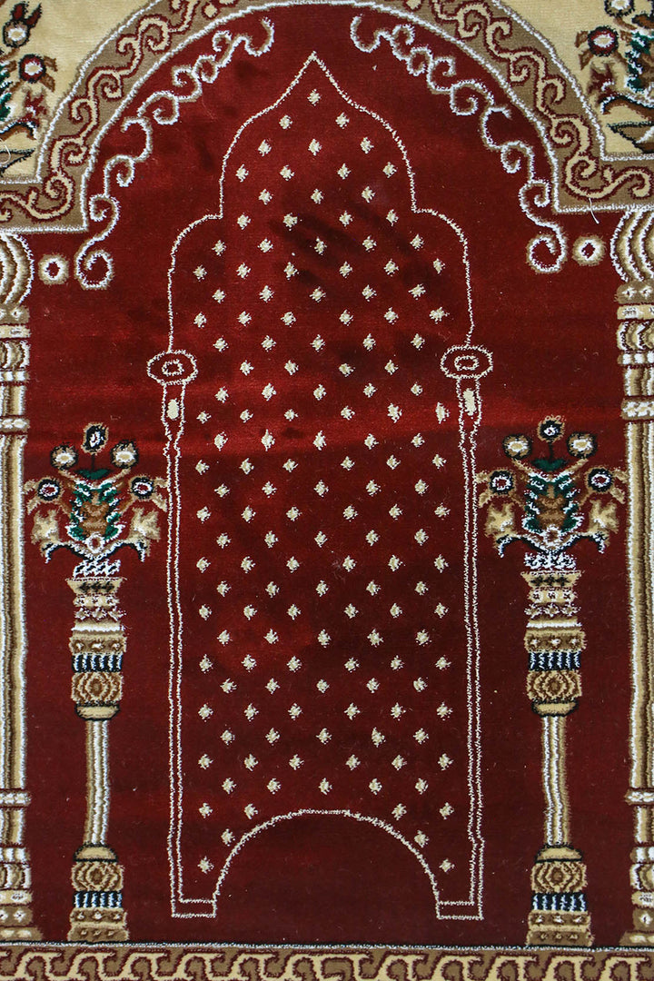 Ishraq Janamaz D. Red and Beige