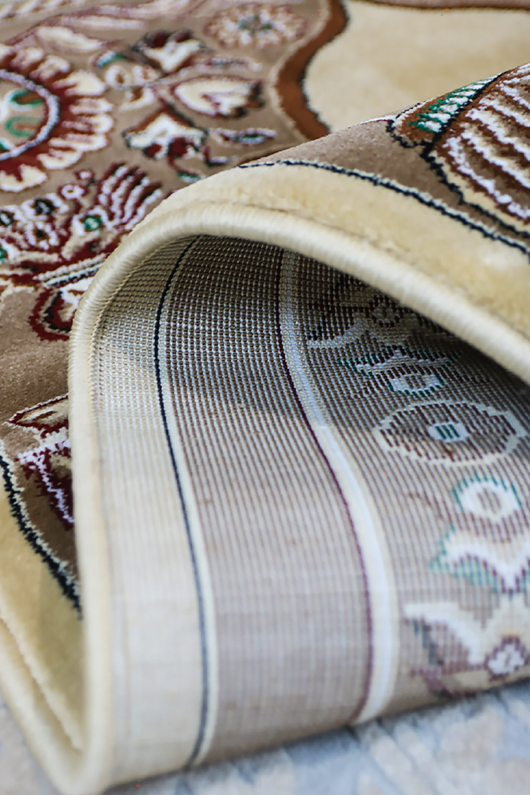 Ishraq Janamaz  Brown and B eige